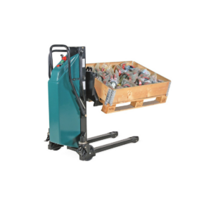 Elektrischer Palettenheber mit Schwenkfunktion – Tragkraft 800 kg – Hubhöhe 900 mm – Schwenkbereich ±40°
