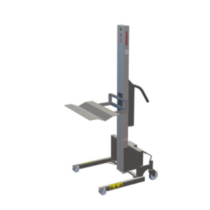 HOVMAND Elektrischer Hebelift mit Wave-Plattform – Tragkraft 80 kg – Hubhöhe 1.242 mm