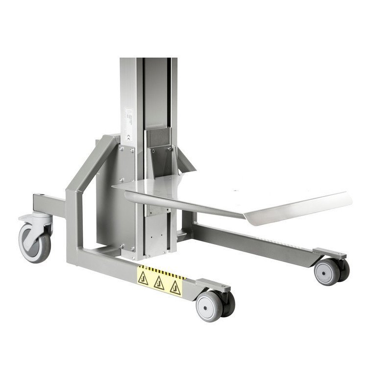 HOVMAND Elektrischer Hebelift mit Edelstahlplattform – Tragkraft 80 kg – Hubbereich 100 bis 1.310 mm – Bild 3